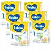 Bebiko 1 Mleko początkowe dla niemowląt 6 x 600g