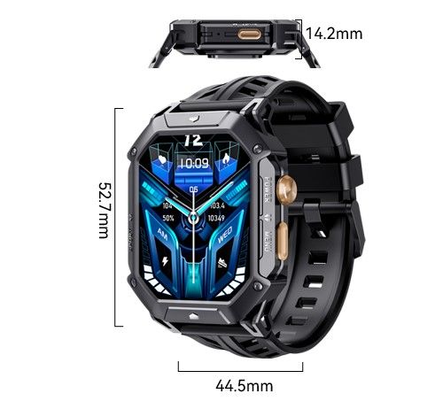 CUBOT X1 AMOLED SMARTWATCH ZEGAREK BAROMETR PULS ROZMOWY TEL 100 DNI na Arena.pl