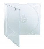 Pudełka Mini (8cm) CD DVD Przeźroczyste - 100 szt
