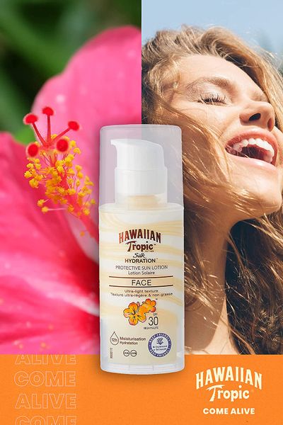 Hawaiian Tropic Silk Hydration Krem Do Twarzy SPF30 zdjęcie 3