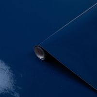 OKLEINA MEBLOWA FOLIA SAMOPRZYLEPNA NA MEBLE BLAT 45x200 GRANATOWA POŁYSK