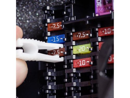 Próbnik miernik napięcia 130mm śrubokręt 6-24v + bezpieczniki zestaw na Arena.pl