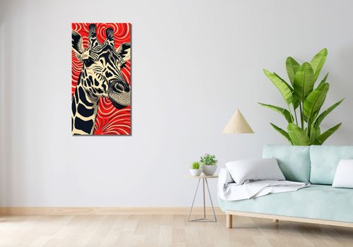 Obraz 50x100cm Wzrok Żyrafy na Arena.pl