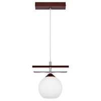 AGAT 2326/Z-B-1/KB Brązowa lampa wisząca - Nowoczesna, 1xE27