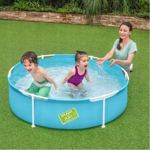 Basen 152x38 okrągły First Frame z konstrukcją dla dzieci #56283 Bestway na Arena.pl