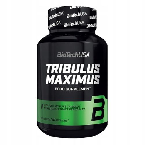 BIOTECH TRIBULUS MAXIMUS 90TABL TESTOSTERON SIŁA+ 4F FUEL L-CARNITINE na Arena.pl