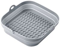 2 x FORMA DO PIECZENIA ZESTAW 2 SZT WKŁADY SILIKONOWE DO FRYTKOWNICY 21x21