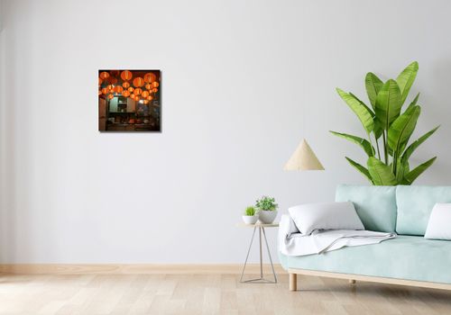 Obraz 40x40cm W Blasku Lampionów na Arena.pl