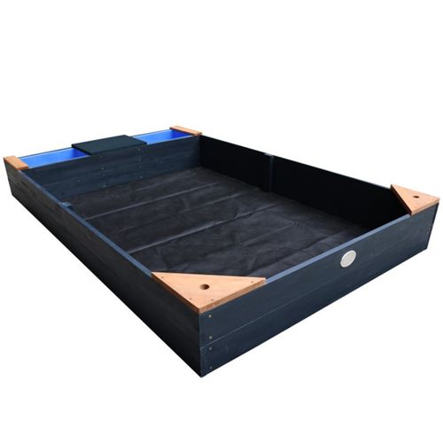 AXI Duża Piaskownica z Pojemnikami Siedziskiem i Przykryciem na Arena.pl