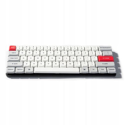 Keychron Keycaps Low Profile Dye-Sub PBT LSA-Light Gray and White Full Set na Arena.pl