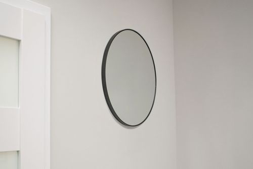 Lustro 50cm czarna rama na Arena.pl