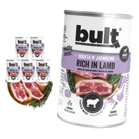 BULT mokra karma dla psa Jagnięcina puszka 6x400g