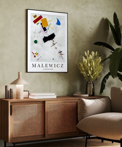 Plakat malewicz abstrakcja obraz 30x40 cm na Arena.pl