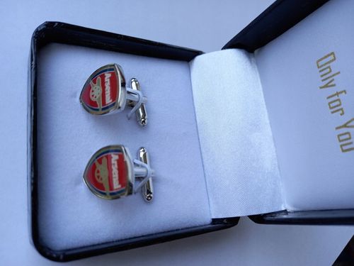 Spinki do mankietów koszuli dla kibica Arsenal na Arena.pl