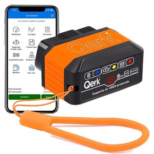 INTERFEJS DIAGNOSTYCZNY Qerk KW905 OBD2 ELM327 BLUETOOTH 5.0 TESTER POLSKI na Arena.pl