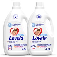 Lovela BABY Hipoalergiczne Mleczko Płyn Do Prania Koloru 9L 100 Prań