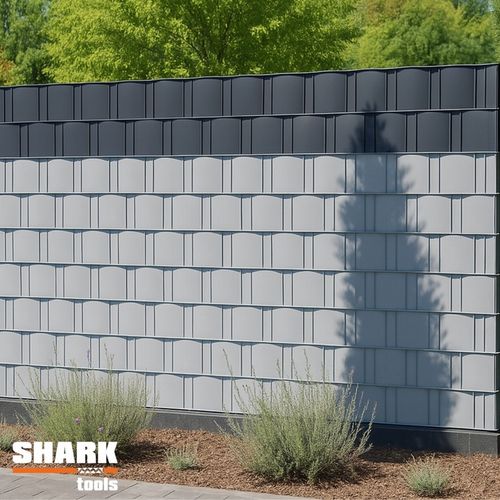 TAŚMA OGRODZENIOWA SZARA 19 cm x 35 m OSŁONA NA PŁOT OGRODZENIE na Arena.pl