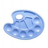 PALETA MALARSKA 17X23 CM PLASTIKOWA MIX KOL 5180