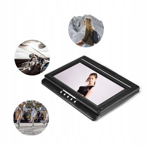 ODTWARZACZ PRZENOŚNY DVD EKRAN SAMOCHODOWY 7,8" INTERFEJS USB na Arena.pl