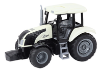 ZDALNIE STEROWANY TRAKTOR DŹWIĘKI BIAŁY DLA DZIECI