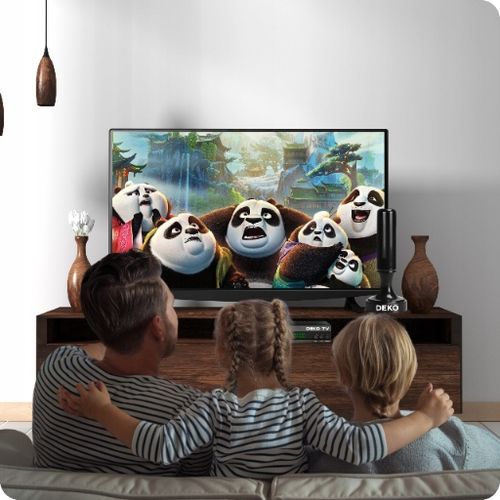 Tuner Dekoder DVBT2 TV Naziemnej HEVC DVBT 2 + Mocna Antena Pokojowa + na Arena.pl