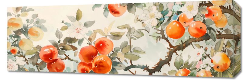 Obraz 90x30cm Persymony zdjęcie 1