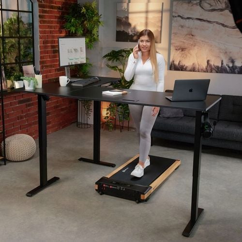 Biurko Narożne Elektryczne Regulowane Gamingowe Regulacja Wysokości na Arena.pl