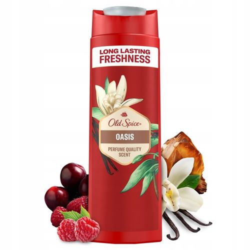 Old Spice Oasis Żel męski pod prysznic i szampon 3w1, 6 x 400ml na Arena.pl