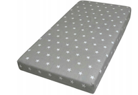 MATERAC PIANKOWY 60x120cm dziecięcy DO ŁÓŻECZKA pokrowiec BAWEŁNA 33