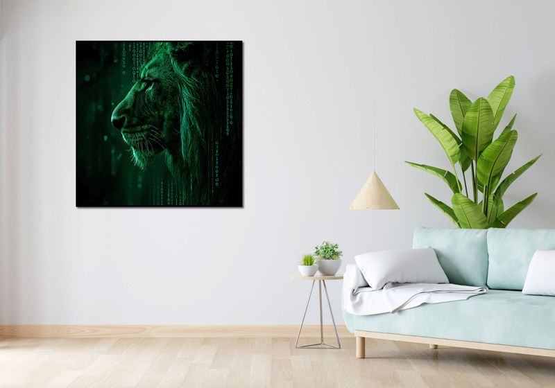 Plakat 100x100cm Kod Siły zdjęcie 4