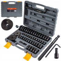 ZESTAW ADAPTERÓW DO MONTAŻU DEMONTAŻU TULEI ŁOŻYSK 52el. 18-74mm WALIZKA