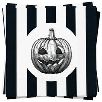 serwetki 3-war. striped pumpkin 33cmx33cm 20 szt.