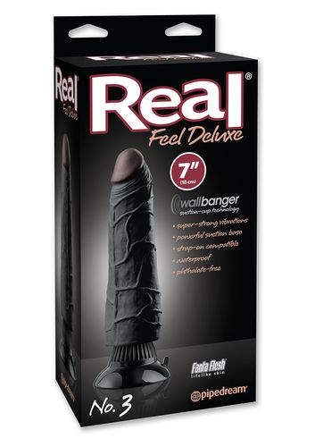 wibrator-real feel deluxe 3 black na Arena.pl