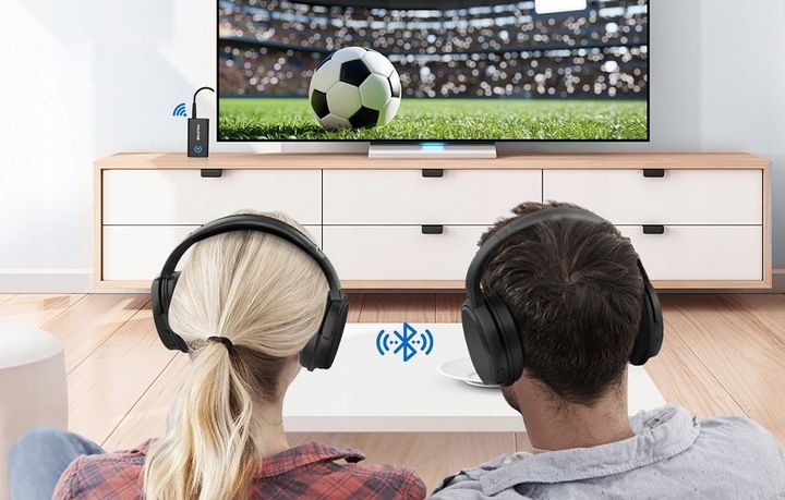 Blitzwolf Transmiter Odbiornik BT Bluetooth 5.2 2 Tryby Pracy TX RX zdjęcie 4