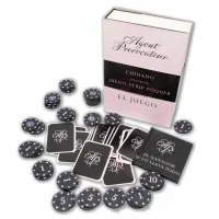 diablo picante strip poker zestaw - karty i żetony, hiszpańska wersja