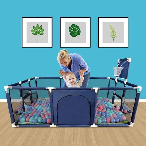 kojec z koszem bramką suchy basen dla dzieci nicekids 180 x 120 cm na Arena.pl