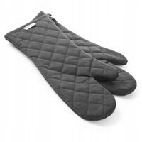 Rękawice Piekarnicze Kuchenne Ognioodporne HENDI Bawełniane 2 szt. L-38 cm