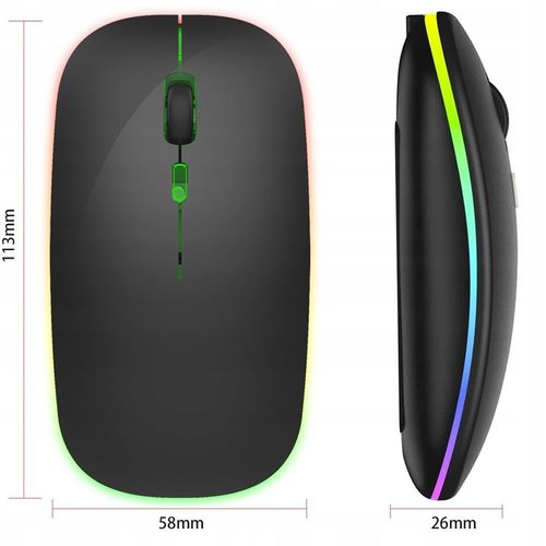 CICHA MYSZKA MYSZ BEZPRZEWODOWA KOMPUTEROWA GAMINGOWA KOMPUTERA LAPTOPA TV na Arena.pl