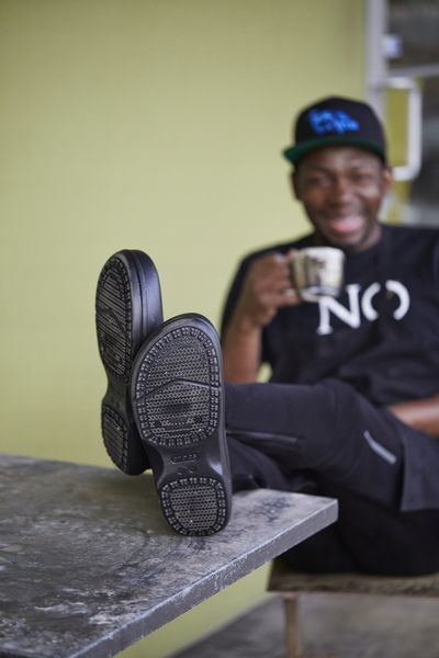 Meskie Chodaki Klapki Do Pracy Crocs Bistro 48,5 zdjęcie 9