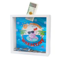 skarbonka MDF "Fundusz Wakacyjny" DIL-PH-SKARB-DR-M-01