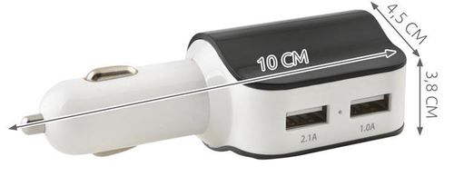 Ładowarka samochodowa 3.1A 2 x USB Gniazdo na Arena.pl