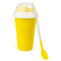 Kubek do lodów mrożonych napojów slushy maker granitor żółty