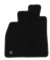 Dywanik kierowcy welurowy czarny do: Toyota Land Cruiser J100 1998-2007