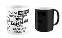 KUBEK magiczny TO JEST MARCIN BĄDŹ JAK TWOJE IMIĘ