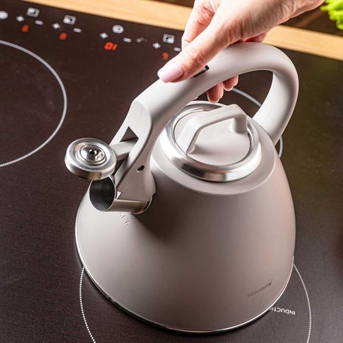 czajnik stalowy z gwizdkiem 2,5l klausberg kb-7953 na Arena.pl