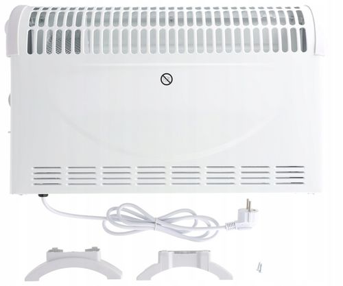 Grzejnik elektryczny Konwektorowy 2000W Energooszczędny Nawiew Termostat na Arena.pl