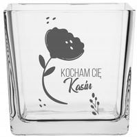Wazon grawer PREZENT dla kobiety żony napis