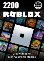 Roblox Doładowanie 2200 Robux KLUCZ CD KEY VOUCHER GIFT 24/7