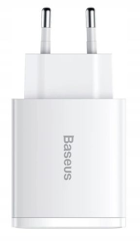 BASEUS SZYBKA ŁADOWARKA SIECIOWA 3xUSB USB-C 30W ZASILACZ DO TELEFONU AFC na Arena.pl