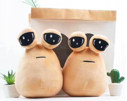 Miś Maskotka Poduszka Pluszowy Miękki Ziemniak Kosmita Przytulanka na Arena.pl